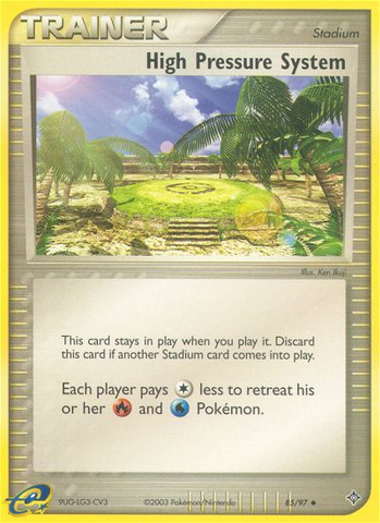 High Pressure System (85/97) [EX: Dragon] Reverse Holofoil