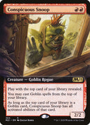 Conspicuous Snoop (Extended Art) [Core Set 2021] Foil