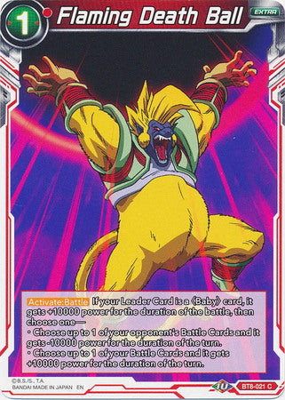 Flaming Death Ball (BT8-021) [Malicious Machinations] Parallel Foil