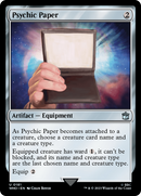 Psychic Paper [Doctor Who] Foil