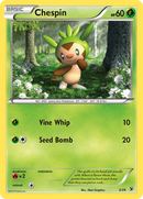 Chespin (3/39) [XY: Kalos Starter Set] Holofoil
