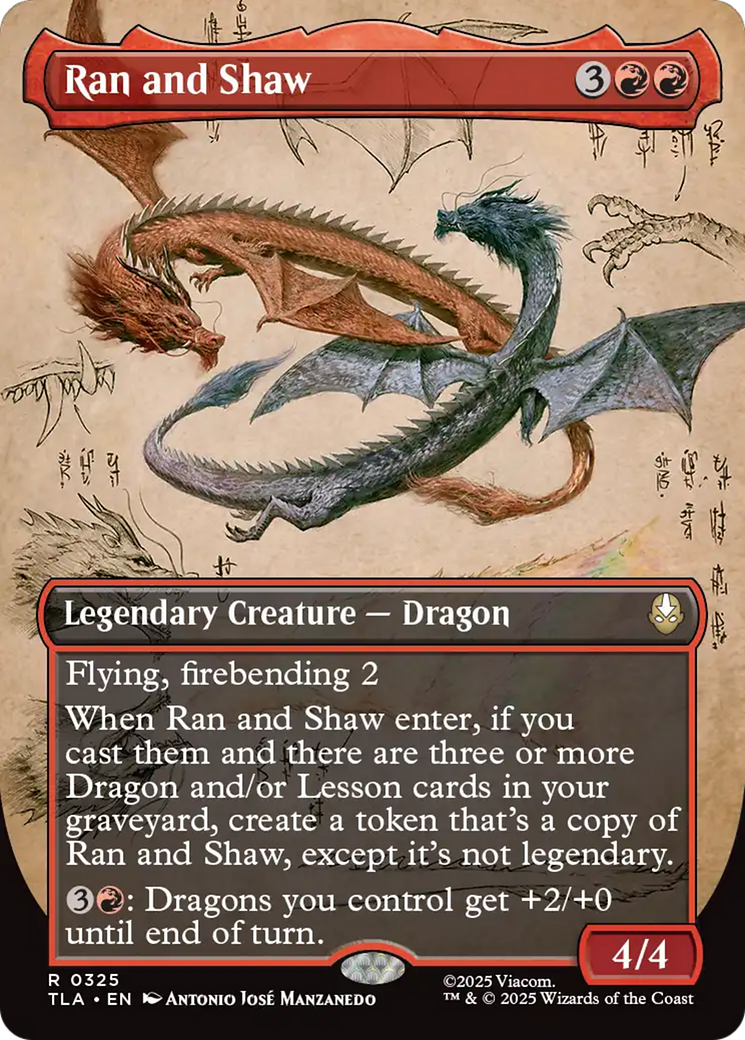 Ran and Shaw (Borderless) [Avatar: The Last Airbender] Foil