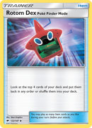 Rotom Dex Poke Finder Mode (122/147) [Sun & Moon: Burning Shadows] Reverse Holofoil