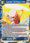 Supreme Technique Krillin (BT8-030) [Malicious Machinations] Parallel Foil