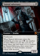 Tainted Adversary (Extended Art) [Innistrad: Midnight Hunt] Foil