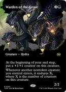 Warden of the Grove (Borderless) [Tarkir: Dragonstorm] Foil