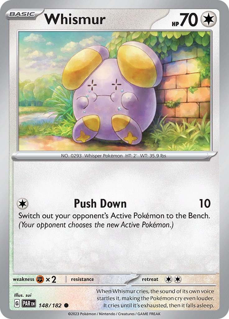 Whismur (148/182) [Scarlet & Violet: Paradox Rift] Reverse Holofoil