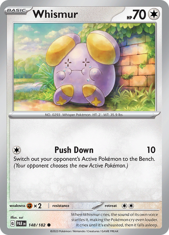 Whismur (148/182) [Scarlet & Violet: Paradox Rift] Reverse Holofoil