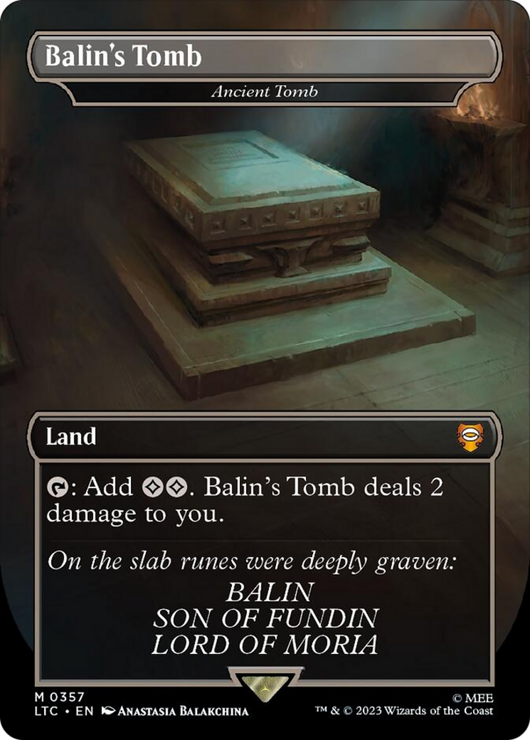 Balin's Tomb - Ancient Tomb [The Lord of the Rings: Tales of Middle-Earth Commander] Foil