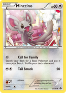 Minccino (84/99) [Black & White: Next Destinies] Reverse Holofoil