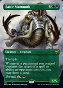 Battle Mammoth (Borderless Alternate Art) [Kaldheim] Foil
