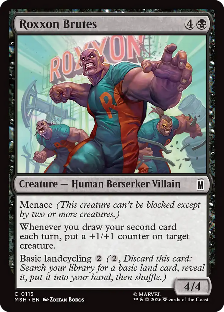 Roxxon Brutes [Marvel Super Heroes] Foil