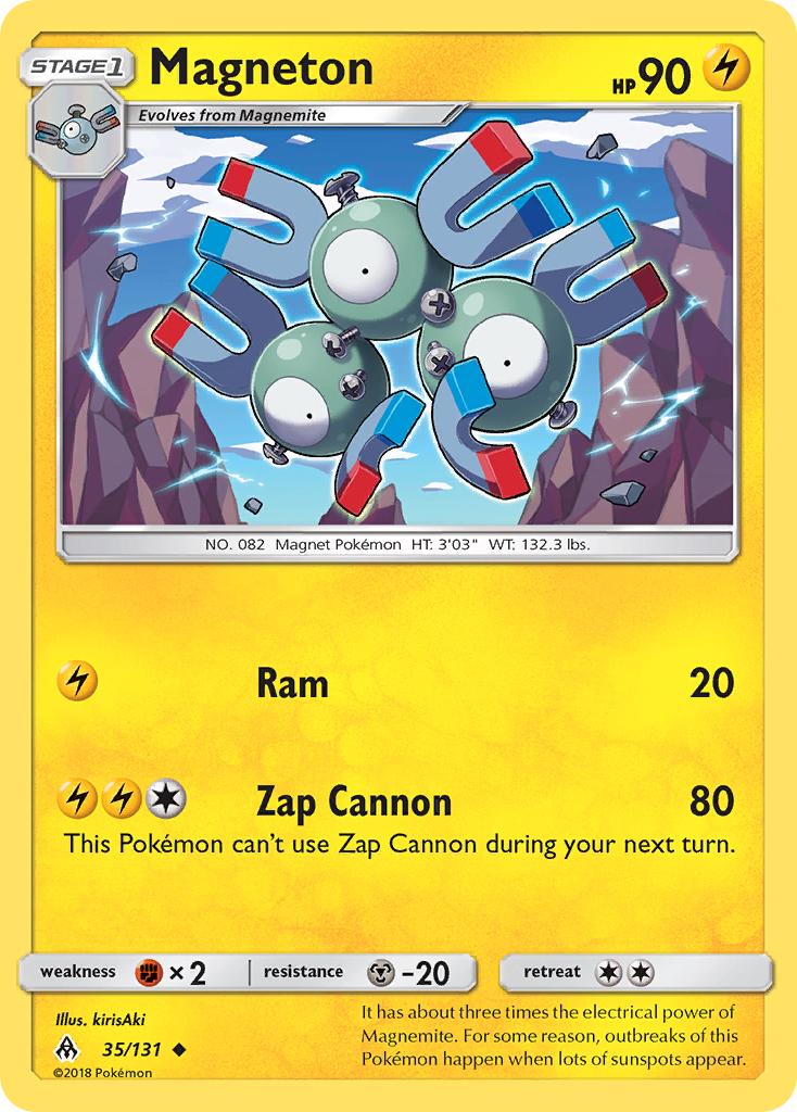 Magneton (35/131) [Sun & Moon: Forbidden Light] Reverse Holofoil