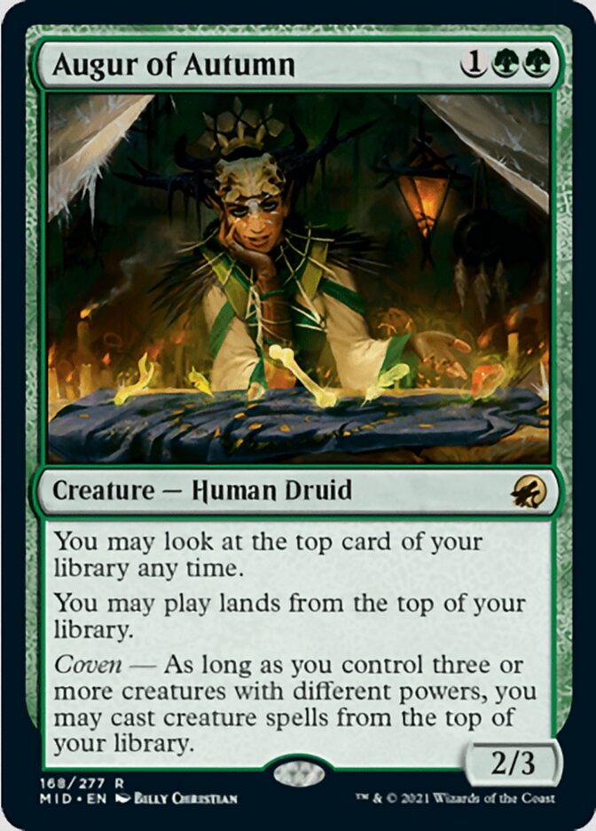 Augur of Autumn [Innistrad: Midnight Hunt] Foil