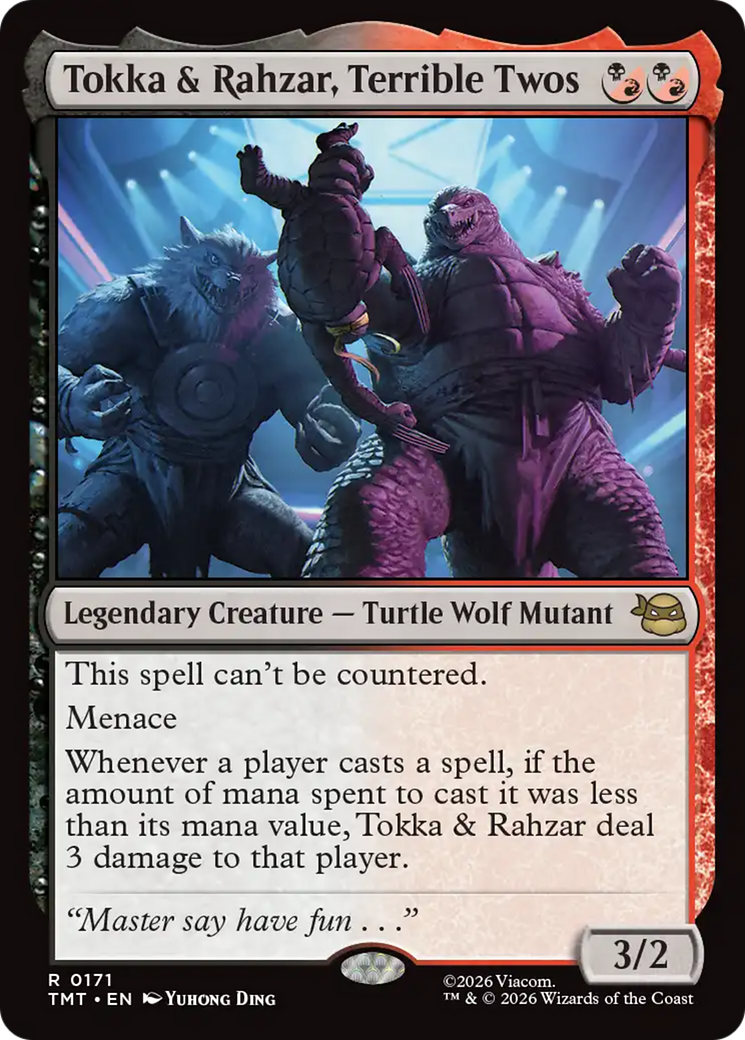 Tokka & Rahzar, Terrible Twos [Teenage Mutant Ninja Turtles] Foil