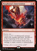 Purphoros's Intervention (Promo Pack) [Theros Beyond Death Promos] Foil