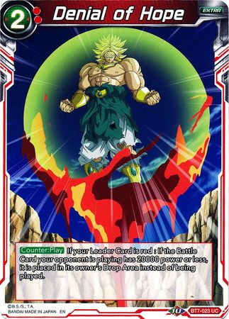 Denial of Hope (BT7-023) [Assault of the Saiyans] Parallel Foil