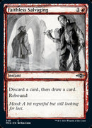Faithless Salvaging (Sketch) [Modern Horizons 2] Foil