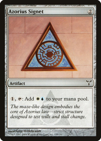 Azorius Signet [Dissension] Foil