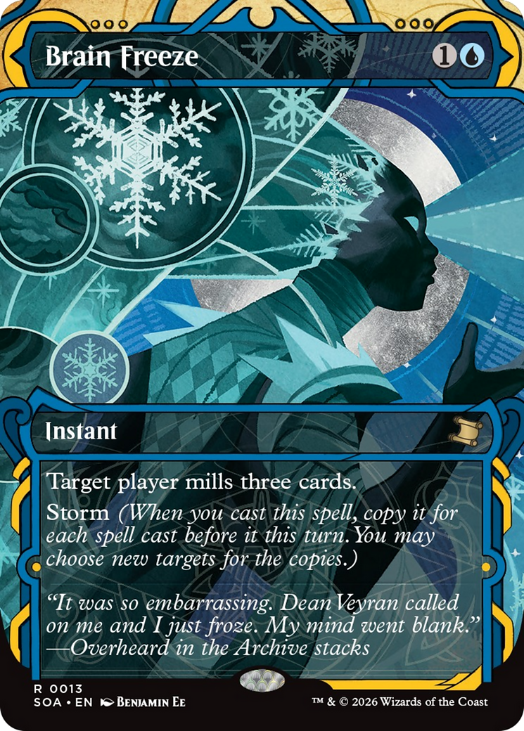 Brain Freeze [Secrets of Strixhaven: Mystical Archive] Foil