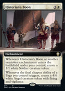 Historian's Boon (Extended Art) [Dominaria United Commander] Foil