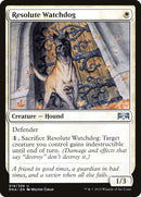 Resolute Watchdog [Ravnica Allegiance] Foil