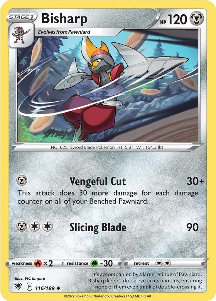 Bisharp (116/189) [Sword & Shield: Astral Radiance] Reverse Holofoil
