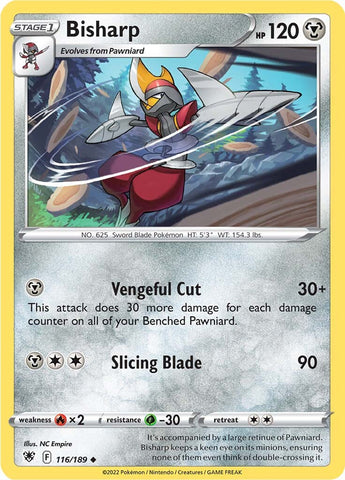Bisharp (116/189) [Sword & Shield: Astral Radiance] Reverse Holofoil