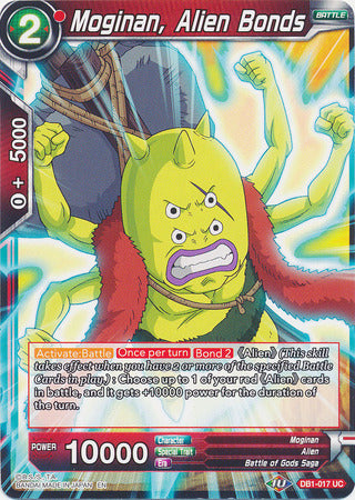 Moginan, Alien Bonds (DB1-017) [Dragon Brawl] Parallel Foil