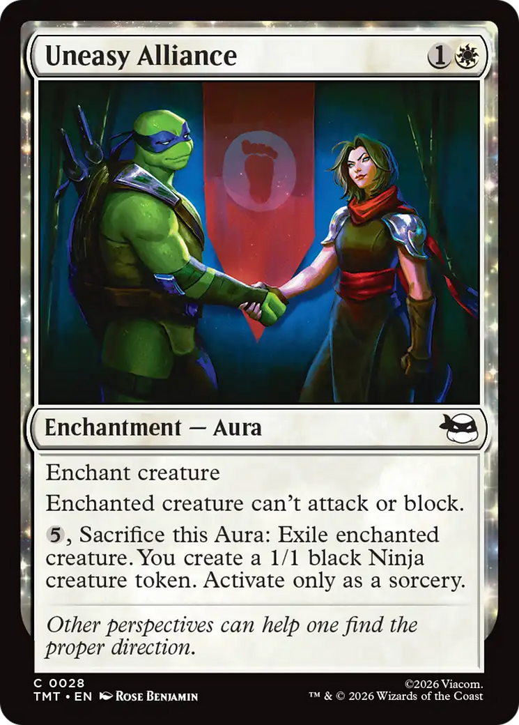 Uneasy Alliance [Teenage Mutant Ninja Turtles] Foil