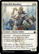 Makeshift Battalion [Ravnica Remastered] Foil