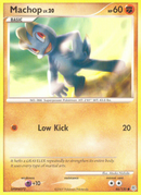 Machop (86/130) [Diamond & Pearl: Base Set] Reverse Holofoil