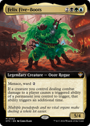 Felix Five-Boots (Extended Art) [Outlaws of Thunder Junction Commander] Foil