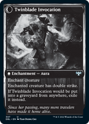 Twinblade Geist // Twinblade Invocation [Innistrad: Double Feature] Foil