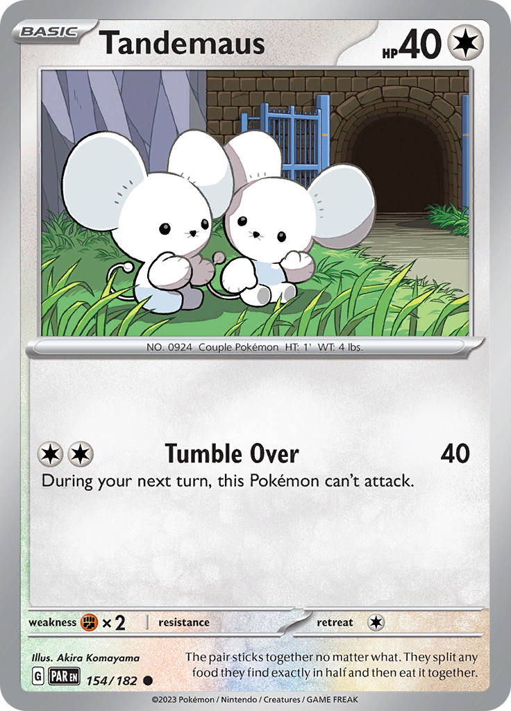 Tandemaus (154/182) [Scarlet & Violet: Paradox Rift] Reverse Holofoil