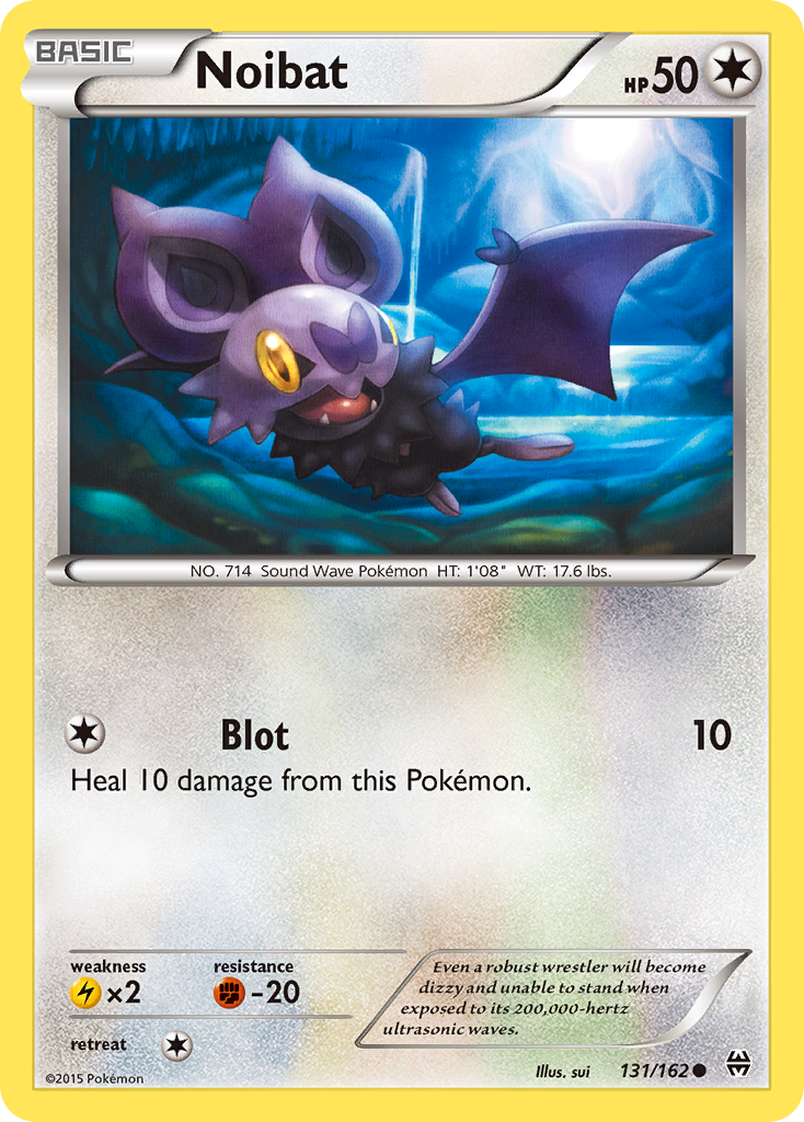 Noibat (131/162) [XY: BREAKthrough] Reverse Holofoil