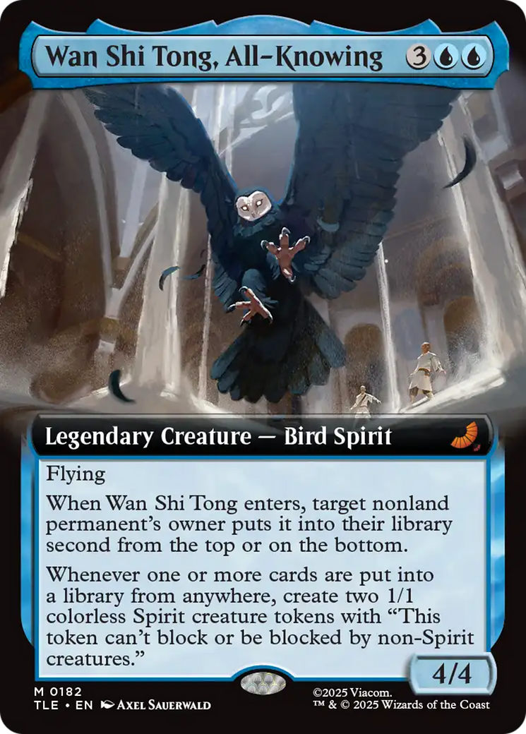 Wan Shi Tong, All-Knowing (Extended Art) [Avatar: The Last Airbender: Eternal-Legal] Foil