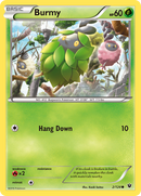Burmy (2/124) [XY: Fates Collide] Reverse Holofoil
