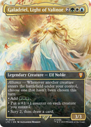 Galadriel, Light of Valinor (Borderless) [The Lord of the Rings: Tales of Middle-Earth Commander] Foil