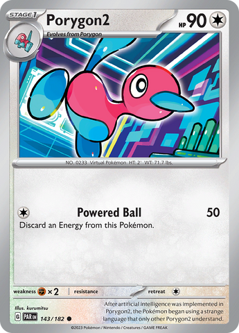 Porygon2 (143/182) [Scarlet & Violet: Paradox Rift] Reverse Holofoil