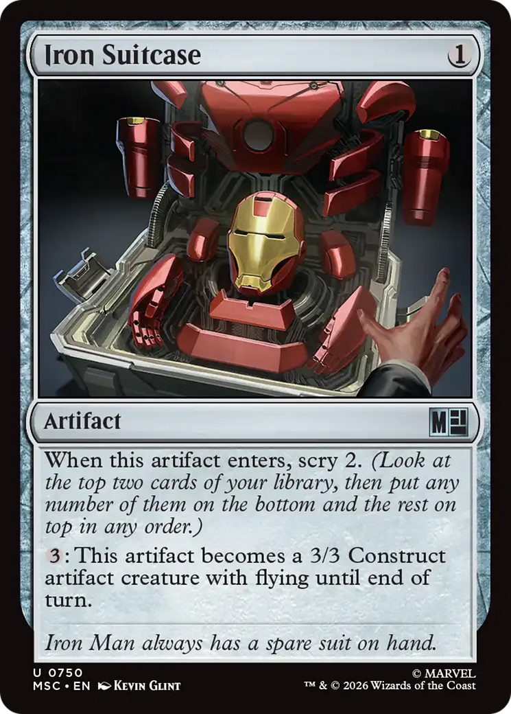 Iron Suitcase [Marvel Super Heroes Commander] Foil