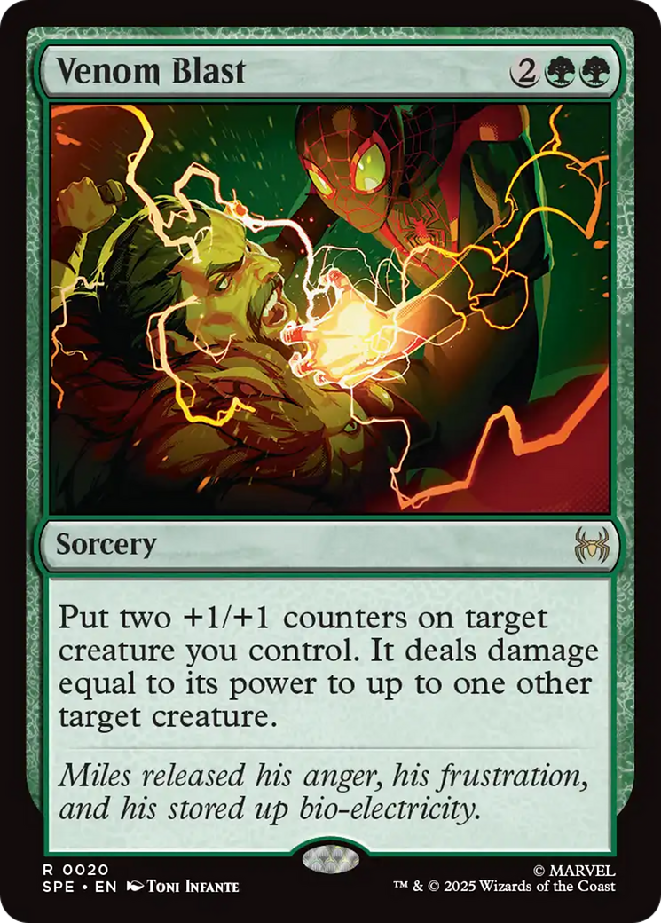 Venom Blast [Marvel's Spider-Man: Eternal-Legal] Foil
