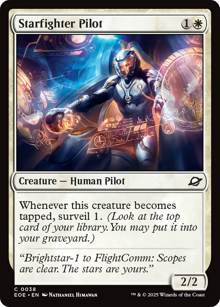 Starfighter Pilot [Edge of Eternities] Foil