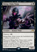 Biting-Palm Ninja (Promo Pack) [Kamigawa: Neon Dynasty Promos] Foil