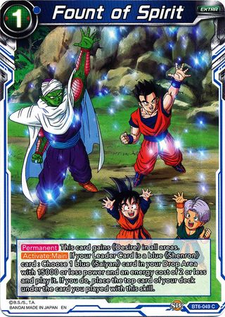 Fount of Spirit (BT6-049) [Destroyer Kings] Parallel Foil