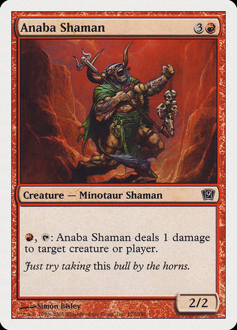 Anaba Shaman [Ninth Edition] Foil