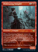 Dominating Vampire (Play Promo) [Innistrad: Crimson Vow Promos] Foil