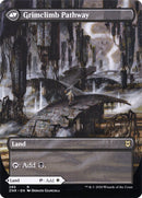 Brightclimb Pathway // Grimclimb Pathway (Borderless Alternate Art) [Zendikar Rising] Foil