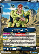 Android 16 // Android 16, Bottomless Inferno (EB1-12) [Battle Evolution Booster] Parallel Foil