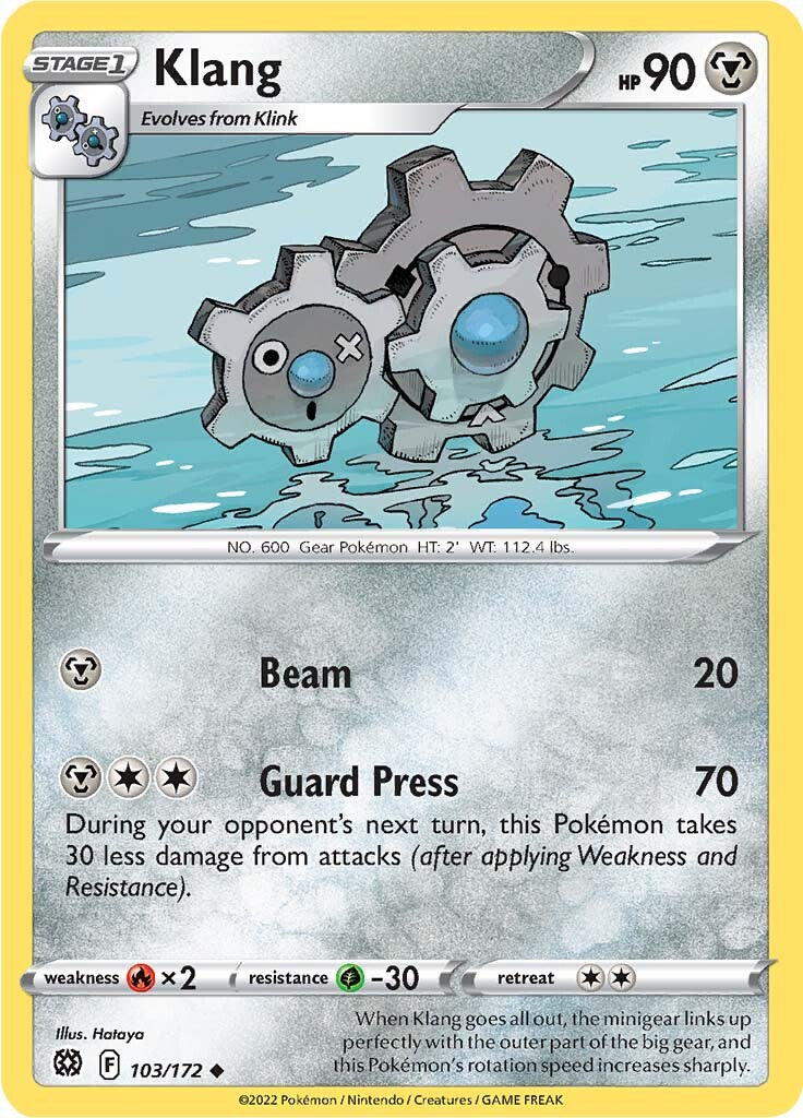 Klang (103/172) [Sword & Shield: Brilliant Stars] Reverse Holofoil
